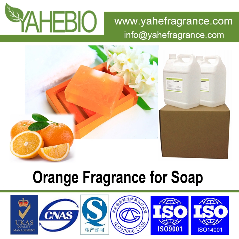 Parfum orange pour le savon