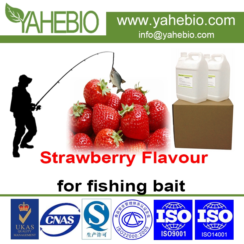 saveur de fraise pour l'appât de pêche