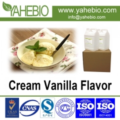 crème de vente chaude saveur de vanille