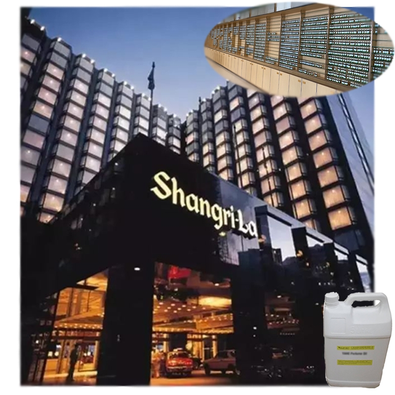 Huiles essentielles de parfum de parfum Shangri-La d'hôtel hautement concentré d'approvisionnement d'usine pour la machine de diffuseur d'hôtel
