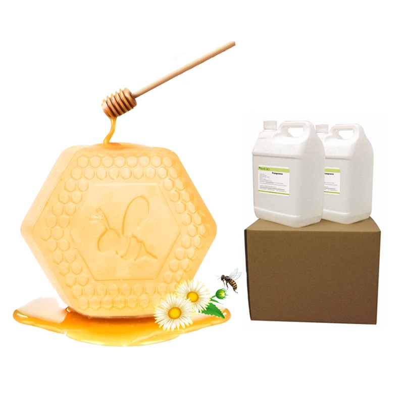 échantillons gratuits en vrac d'huiles de parfum de miel pour la fabrication de savon et de bougies avec prix d'usine
