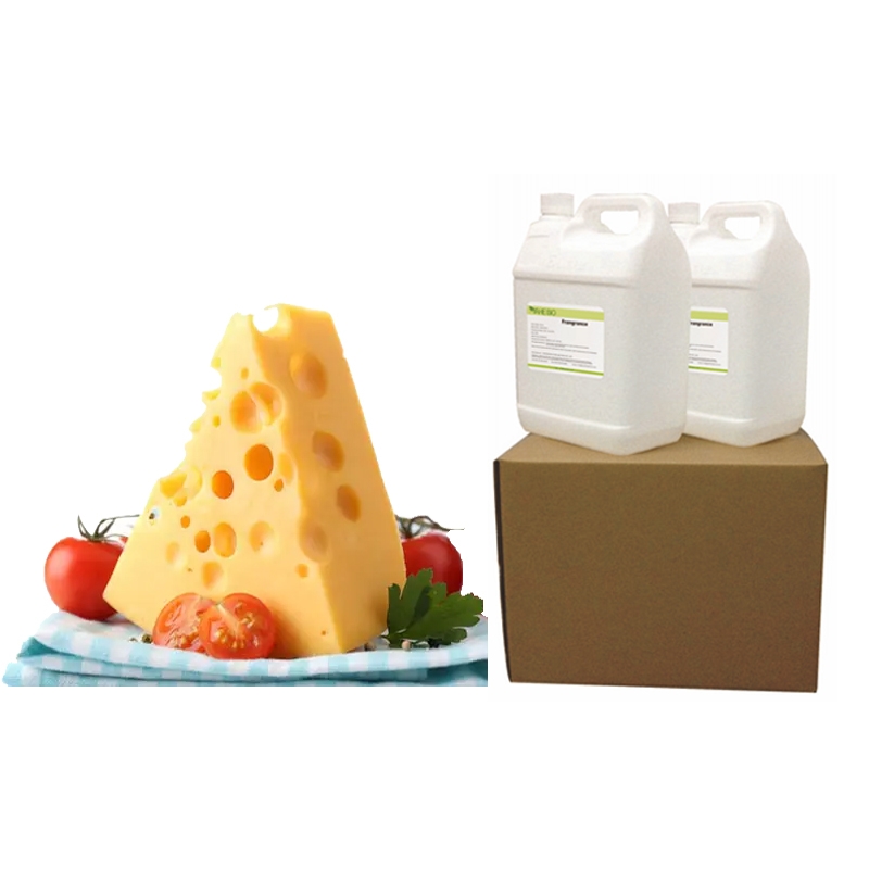 Fabricant de certificat halal saveur concentrée de fromage pour produits laitiers boulangerie crème glacée boisson grignotines/saveur liquide et en poudre

