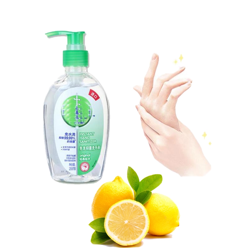 parfums frais parfum de citron pour le lavage des mains gel pour les mains à base d'alcool désinfectant pour les mains nombreux parfums de fruits disponibles
