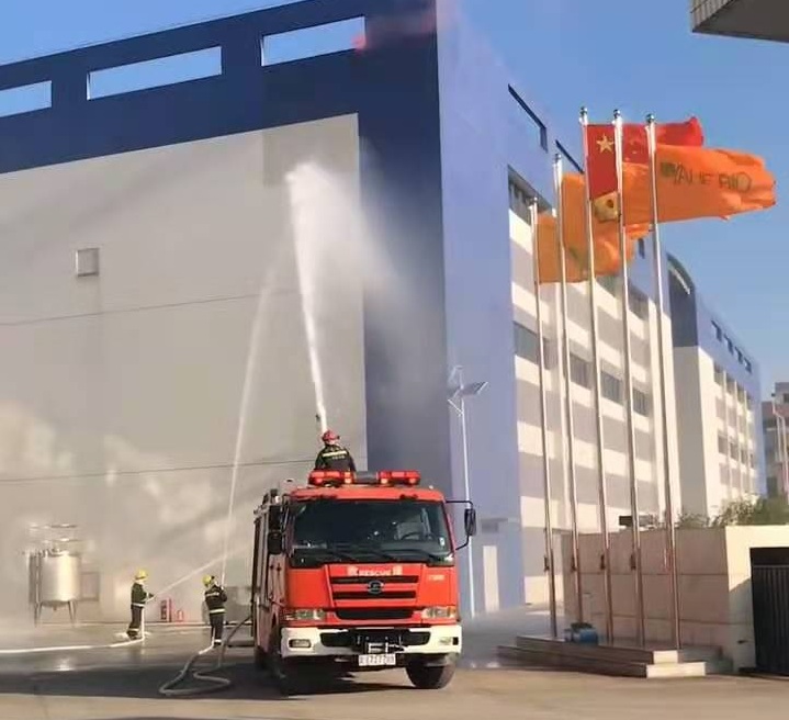  2020 YAHÉ exercices d'incendie à Qingyuan nouvelle usine